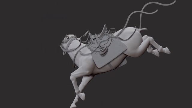 TurnaroundHorse Gray-The Escape