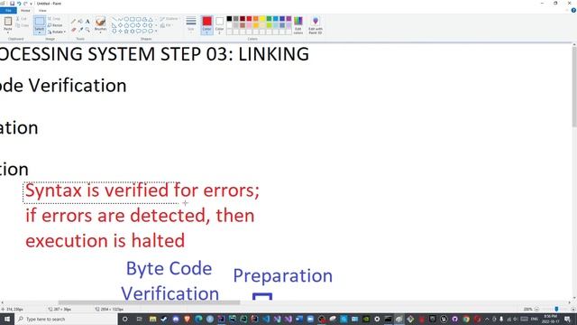 Language Processing System Step 03: Linking