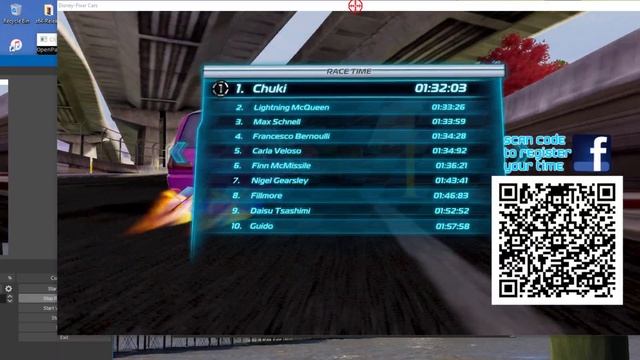 CARS 2  THE ARCADE -ALL COURSES  CHUKI -  DISNEY PIXAR - 1080p 60fps Teknoparrot 1.595