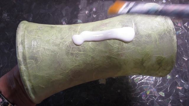 How To Decoupage Glass Vases * Mulberry Paper Beginners