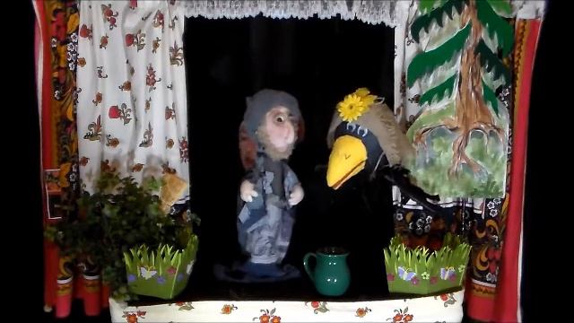 2020 БАСНИ про ВОРОНУ Кукольный театр Хохлома