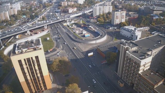 Москва - Нижегородская улица - веб камера 04.10.2020, 11:56