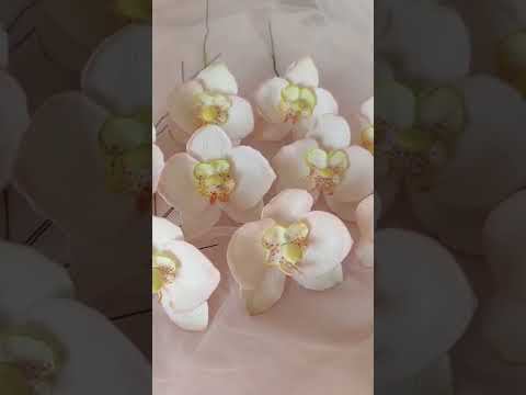 Невероятно красивые вафельные цветы от Елены Решетняк #shorts #cakepro