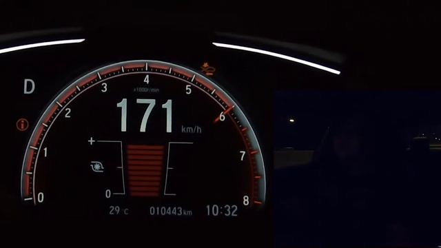 ็Honda Civic FC 1.5 Turbo 0-200km/hr Speed Test