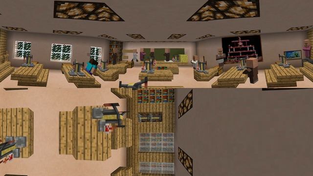 Майнкрафт в 360 градусов ! #6 Жизнь в школе!