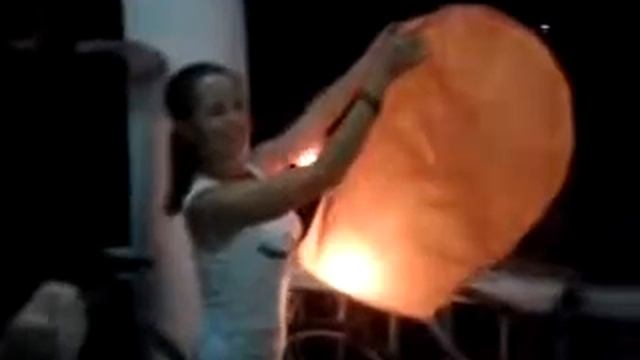 Запускаем китайские шарики)))