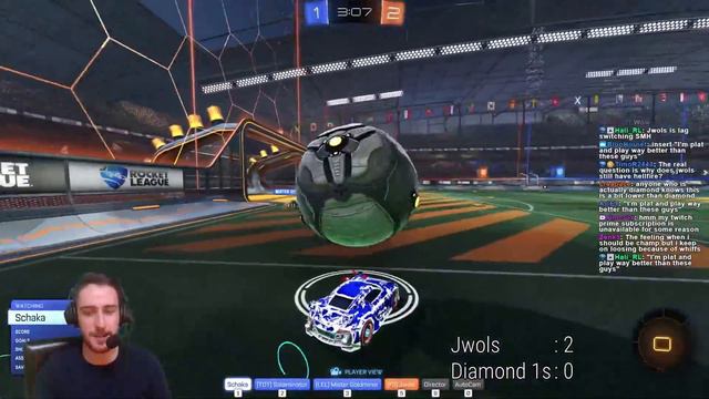 1 Pro Player Vs 3 Diamond 1 Players | Rocket League 1v3