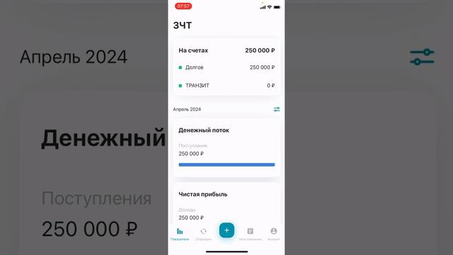 ПФ. Обзор вкладок в программе