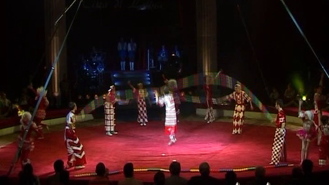 Акробаты со скакалкой