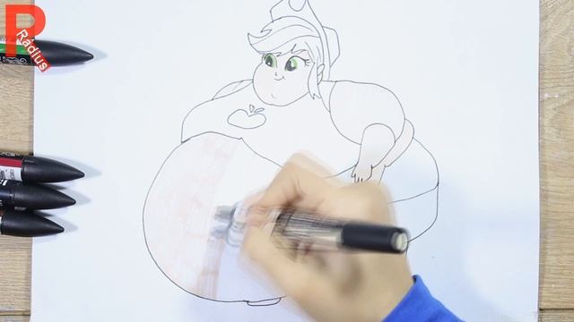 Эпплджек стала толстой Девушки из Эквестрии