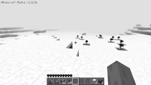 ?Он наблюдал за мной на страшной версии майнкрафт? |Minecraft Alpha 1.2.3b| Майнкрафт крипипаста #2