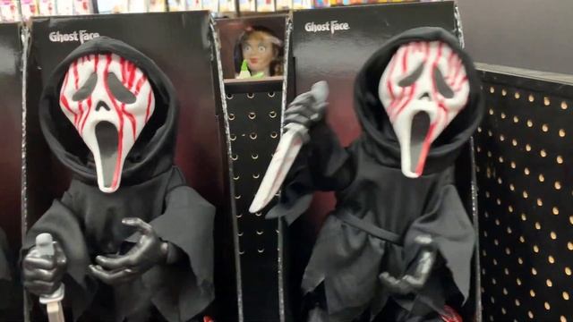 Spirit Halloween 2023 Ghost Face Side Stepper IN STORE DEMO