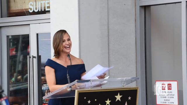 Jennifer Garner Hollywood Walk Of Fame Star Unveiling