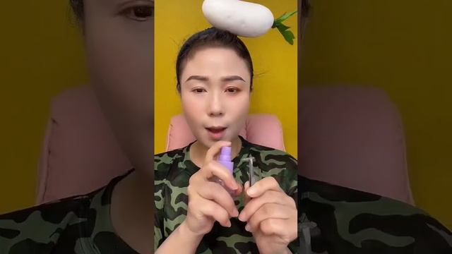 Корейский макияж до после