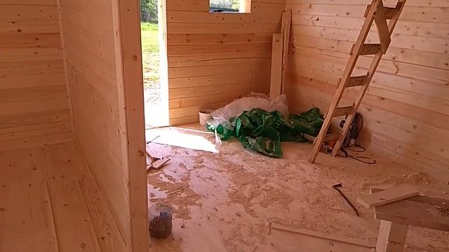 Стройка дома из бруса ч.6 (утепление)