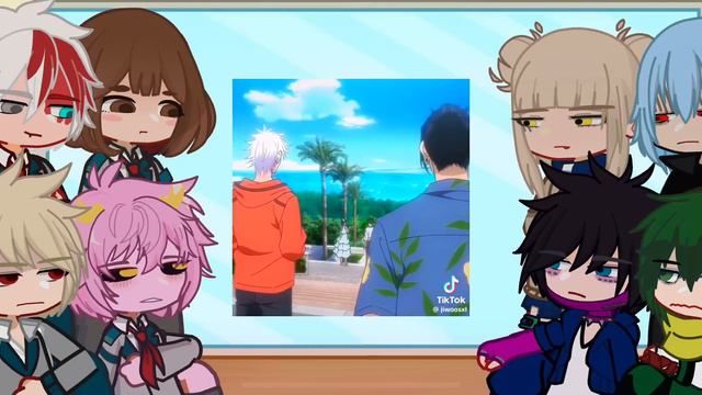 mha lov react to jujutsu kaisen manga spoilers