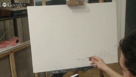 Как научиться рисовать карандашом маслом, рисуем космос .Аминджанов Александр