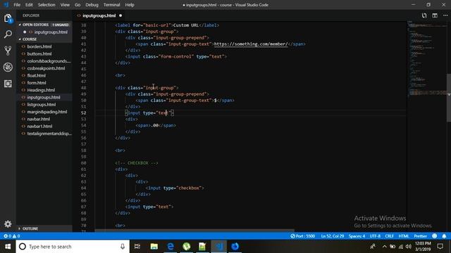 Bootstrap In Hindi  Input Groups