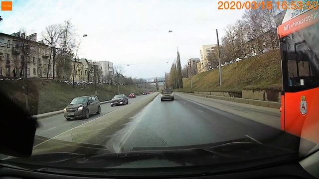 Оползень Нижний Новгород Похвалинский съезд 18.03.2020