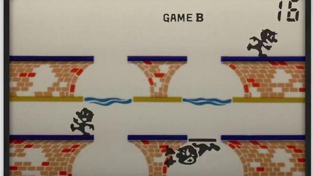 Game  Watch Manhole New Wide Screen 1983 Nintendo