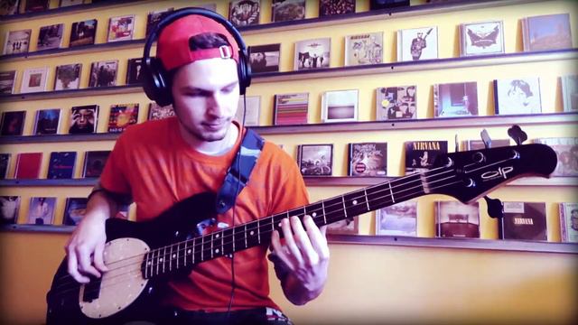 Satriani Funk Rock Bass Jam DaniB5000