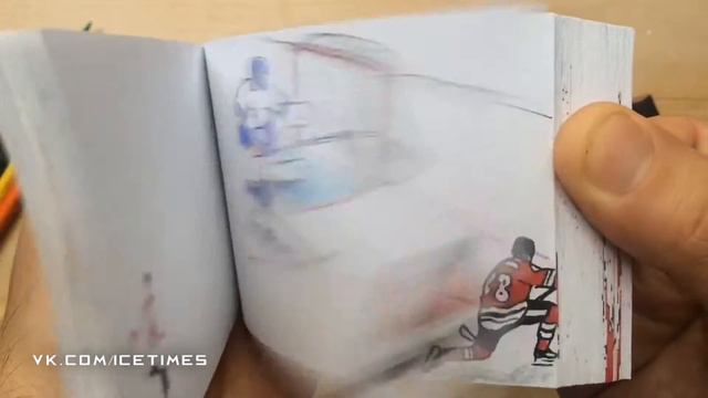Флипбук в честь победы Чикаго / Flipbook In Honor Chicago Blackhawks Of Winner The Stanley Cup