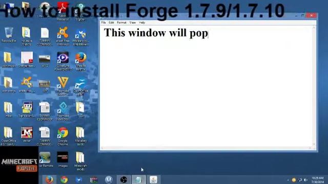 How To Download Forge For Minecraft 1.7.9/1.7.10