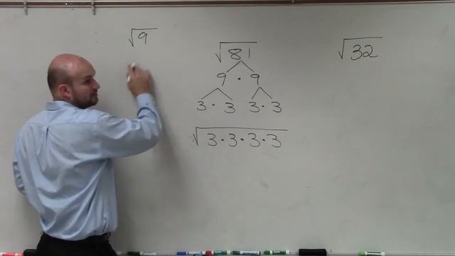 How To Use Prime Factorization To Take The Square Root Of A Number, Sqrt(81)