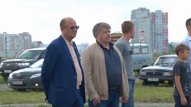 освящение первой сваи архистратига Михаила