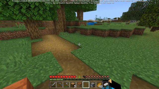 Выживание на новой версии Майнкрафта/ бета версия 1.19.80.20