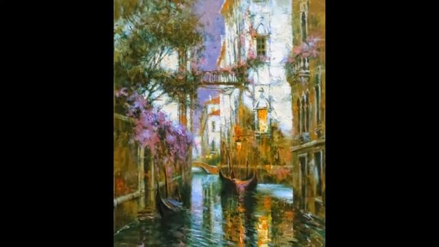 Городской пейзаж в живописи.Ночь