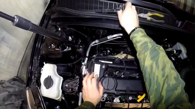 Замена свечей зажигания и накала