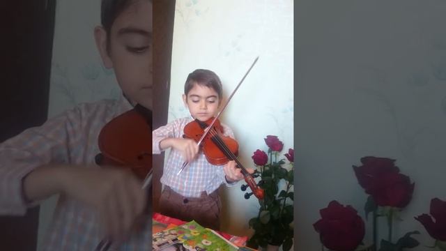 АРТУР  ИГРАЕТ НА СКРИПКЕ ( 2 -ОЙ ДЕНЬ БЕЗ ТВЁРДОЙ ПИЩИ).