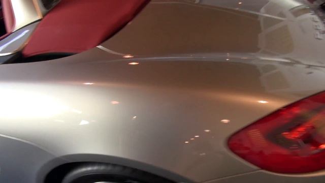 2013 Porsche Boxster S 981 Platinum Silver On Carrera Red AVAILABLE NOW @porscheconnect
