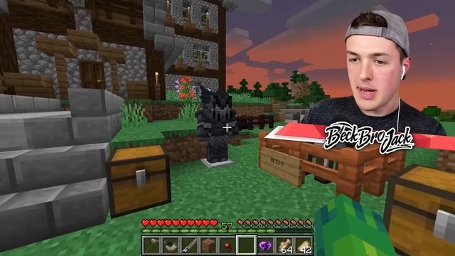 LIFE OF A LIGHTNING DRAGON IN MINECRAFT! (overpowered)