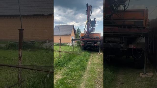 Бурение колодца машиной в Московской Области