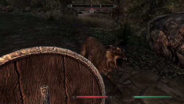 Skyrim - Mods Test On PS5: Wolf AI Test 01