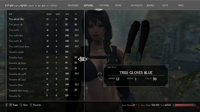 Skyrim Mod Of The Day: Witcher 3 Female Armors