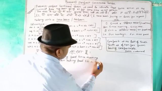 Present Perfect Continuous Tense