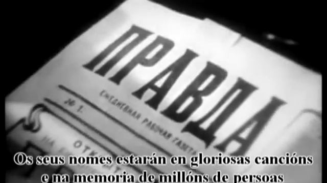 Varshavianka subtitulada en Galego