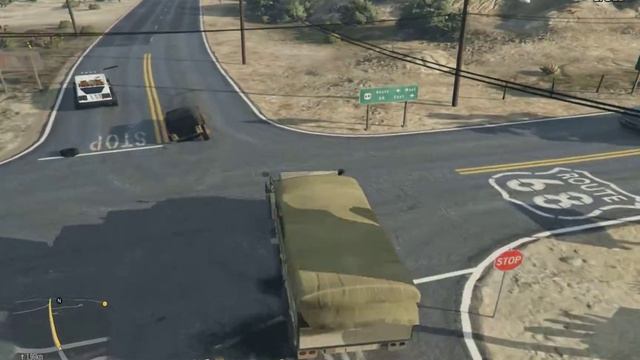 GTA 5. Миссия 39 - Военное оборудование.