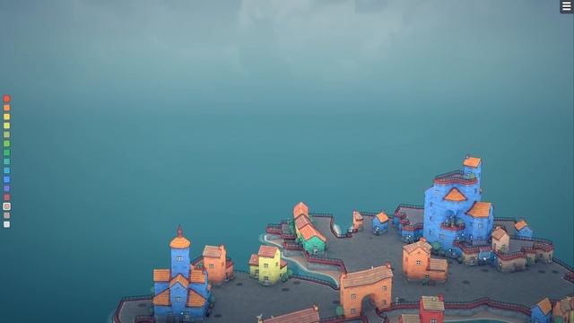 Most Relaxing ASMR Game? ? Townscaper Gamplay