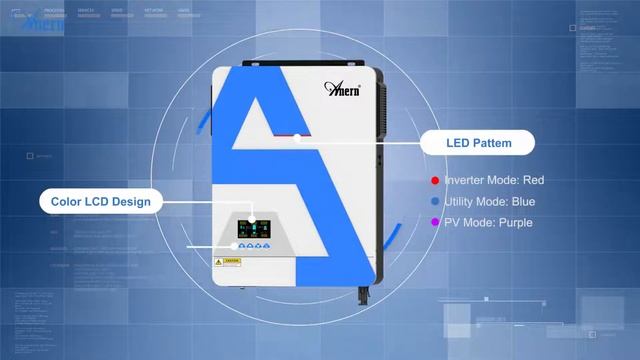 On Grid And Off Grid Pure Sine Wave Hybrid Solar Inverter