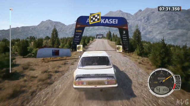 EA Sports WRC - Opel Ascona 400 1984 - Gameplay (PC UHD) [4K60FPS]