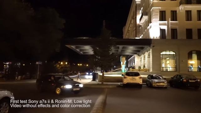 Ufa. First Test Sony A7s Ii & DJI Ronin-M, Low Light. Уфа. Тест Sony A7s Ii с DJI Ronin-M, Ночь