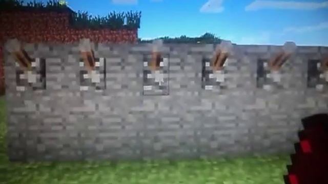 Клёвые механизмы в Minecraft серия 8 (дверь с замком)