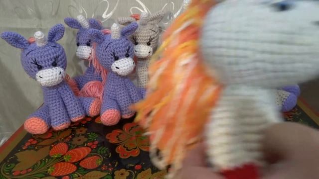 ⚫ ВЯЗАНЫЙ ТРЕНД 2019 года !КОЛЛЕКЦИЯ ЕДИНОРОГОВ !