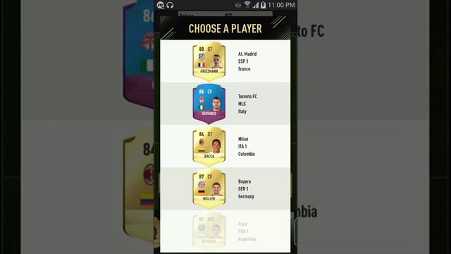 OMG Two LEGENDS In FUT Draft 17/fifa 17 Draft Simulator