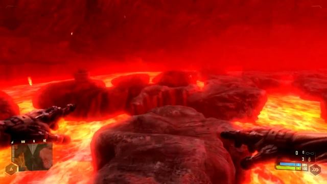 Crysis Wars Instant Action-Volcano Deathmatch Map Showcase