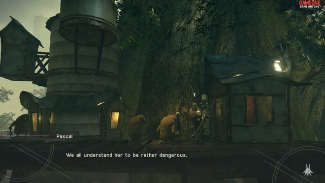 Nier Automata - Walkthrough - Forest Zone: Boss Battle: YoRHa Android A2